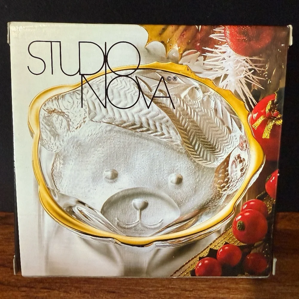STUDIO NOVA Golden Bear Sweet Dish
